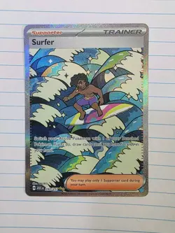 Surfer 293/217 Special Illustration Rare Ascended Heroes Holo Pokemon Near Mint - Image 1
