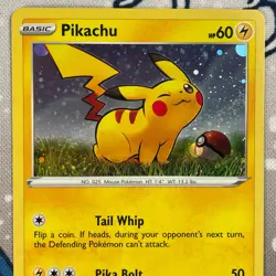 Pikachu SWSH039 Black Star Promo Holo Rare Sword & Shield Pokemon Card 2020 NM - Image 2