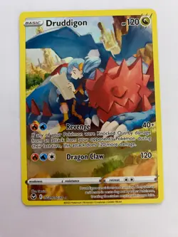 Druddigon TG09/TG30 - Ultra Rare - Silver Tempest Trainer Gallery - Pokemon - NM - Image 1