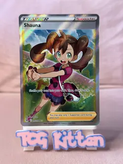 Shauna 263/264 Fusion Strike Full Art Ultra Rare Trainer TCGKITTEN - Image 1