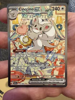 Cinccino ex Special Illustration Rare Chaos Rising 119/086 Pokemon TCG - Image 1