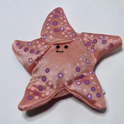 Finding Nemo Bubbles Yellow Fish Plush Toy Stuffed Animal 7” RARE Applause - Image 3