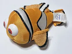 Finding Nemo Bubbles Yellow Fish Plush Toy Stuffed Animal 7” RARE Applause - Image 5