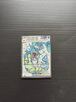 Pokemon Gyarados EX TCG Scarlet Violet Full Art Base Set Ultra Rare Card 225/198 - Image 1
