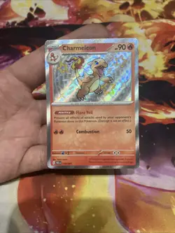 Charmeleon - 110/091 - Baby Shiny Rare - Paldean Fates - Pokemon Card - NM - Image 1