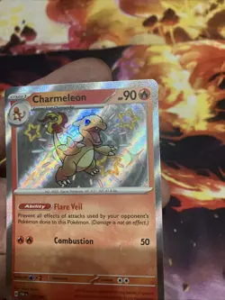Charmeleon - 110/091 - Baby Shiny Rare - Paldean Fates - Pokemon Card - NM - Image 4
