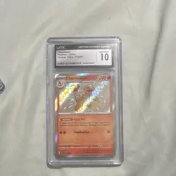 CGC 10 Charmeleon 110/091 Paldean Fates Holo English Pokemon Card 2024 - Image 1