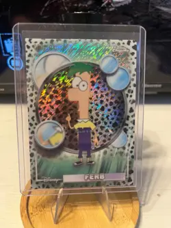 Disney Topps Chrome 2026 Ferb 101 Dalmatian Refractor /101 - Image 1