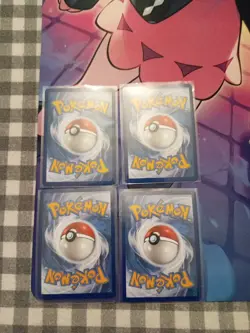 Pokemon Marnie Morpeko V-Union Special X4 Promo Card SWSH287 - SWSH290 With Mat - Image 4