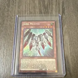 Konami Yu-Gi-Oh! TCG Junk Meister 1st Edition Secret Rare BLGG-EN033 - Image 1