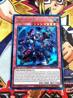 Whisker Blitzclique cori-en010 1st Edition (NEW) Ultra Rare Yu-Gi-Oh! - Image 1