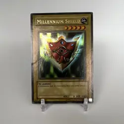 Konami Yu-Gi-Oh! TCG Millennium Shield MP1-001 McDonald's Promo Ultra Rare Holo - Image 1