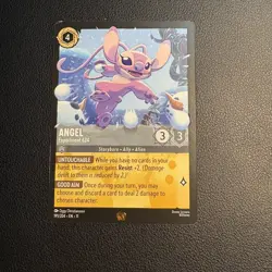 Disney Lorcana Winterspell Angel Experiment 624 191/204 Legendary Non-Foil NM - Image 1