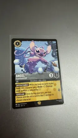 Disney Lorcana Normal Angel - Experiment 624 Winterspell 191/204 Legendary NM - Image 1