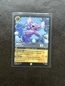 Disney Lorcana Winterspell Angel Legendary - Experiment 624 191/204 NF - Image 1