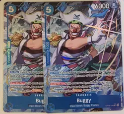 Lot of TWO (2) Buggy OP16-048 SR Holo ENG Alt Art - Image 1