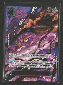 Carrying On His Will OP13 Demon/God Pack 5 Elders Red Alt Art (Grade Worthy) - Image 5