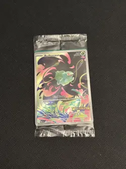 Pokemon Mega Evolution Bulbasaur Pack Fresh 133/132 NM PRE-RELEASE - Image 1