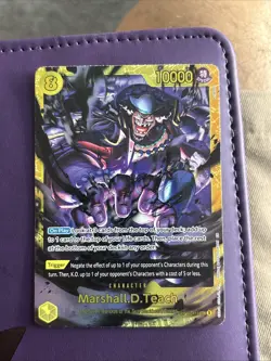 Marshall D. Teach OP16-119 One Piece Secret Rare (SEC) - The Time of Battle - Image 1