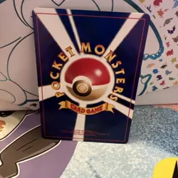 Light Golduck No.055 Neo Destiny Japanese Old Back Pokemon TCG Pocket Monster - Image 2