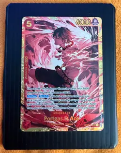 Portgas D. Ace SEC OP16-118 by One Piece The Time of Battle English - Image 1