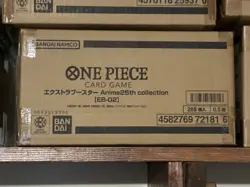 One Piece TCG EB02 EB-02 Extra Booster Anime 25th Collection Case JP US SELLER - Image 1