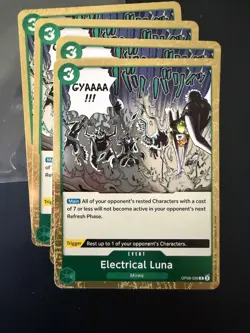 Electrical Luna OP08-036 Rare Two Legends One Piece 4x Playset - Image 1