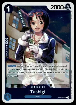 TASHIGI OP06-050 RARE WINGS OF THE CAPTAIN ONE PIECE - Image 1