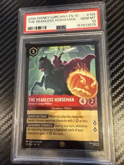 2025 Disney Lorcana The Headless Horseman Legendary - Image 1