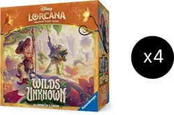 Disney Lorcana WILDS UNKNOWN 4x Illumineer's Trove *Sealed* Case - Image 1