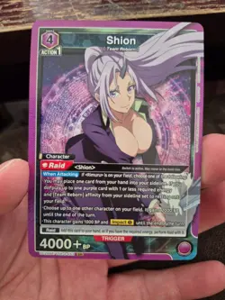 Union Arena Shion TSK-2-053 SR - English UE20BT Reincarnated as a Slime NM - Image 3