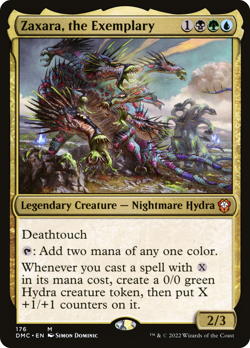 Zaxara, the Exemplary MTG EDH Commander Deck, Hydra X-Spells! - Image 2