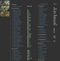 Zaxara, the Exemplary MTG EDH Commander Deck, Hydra X-Spells! - Image 3