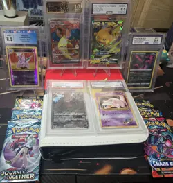 🔥 Pokemon Binder Collection, Modern, Vintage, Booster Packs, Graded Cards!🔥 - Image 1