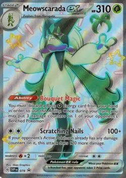 Meowscarada ex - Holo Promo SV: Scarlet & Violet Promo Cards 078 NM - Image 1