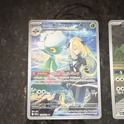 Pokemon TCG Holo 4-Card Lot Destined DRI Cynthia's Roserade Kanga Zamazenta IR - Image 2