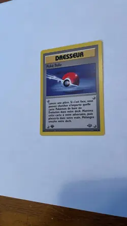 Pokemon Card Poke Ball 64/64 1St Edition Jungle Wizards Rare VF - Image 2