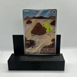 Pokemon TCG Larvitar Holo Card 203/197 SV03 Obsidian Flames - Image 1