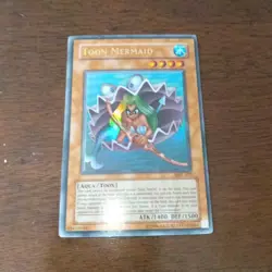 Konami Toon Mermaid MRL-072 Ultra Rare Magic Ruler Toon Unlimited English Card - Image 1