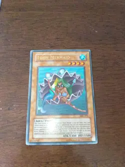 Konami Toon Mermaid MRL-072 Ultra Rare Magic Ruler Toon Unlimited English Card - Image 3
