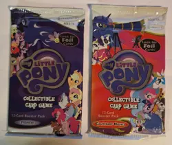 My Little Pony: Collectible Card Game - 2 BOOSTER PACKS - Sealed New - Image 1