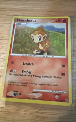 Chimchar - (Cosmos Holo) 076/130 Miscellaneous Cards & Products Holo - Image 1