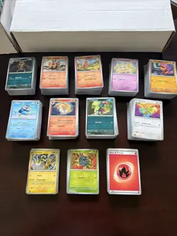 1000 Pokemon Cards Bulk Lot SV Era Common/Uncommon/Rare/Holo/Reverse Holo NM - Image 2