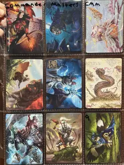 MTG Lot of 20 ART SERIES Cards Bloomburrow Some Gold Signatures - Image 2