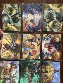 MTG Lot of 20 ART SERIES Cards Bloomburrow Some Gold Signatures - Image 3