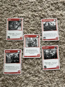 WotC Card Game Mark Rosewater Mood Swings 1st Edition Common Lot Pt5 Red - Image 1