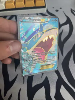 HP Pokemon TCG Sharpedo EX Full Art Holo Card 152/160 XY-Primal Clash - Image 3