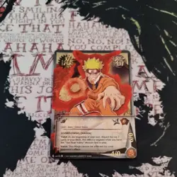 Naruto TCG CCG Naruto Uzumaki Card Super Rare Foil English Near Mint - Image 2