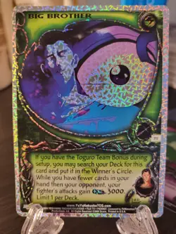 Yu Yu Hakusho TCG CCG Big Brother S12 Jagged Foil Unlimited Gateway Card - Image 1