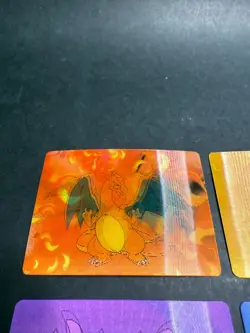 POKEMON KELLOGG’S ACTION CARD COMPLETE SET 10/10 VINTAGE CHARIZARD 2001 ITA - Image 4